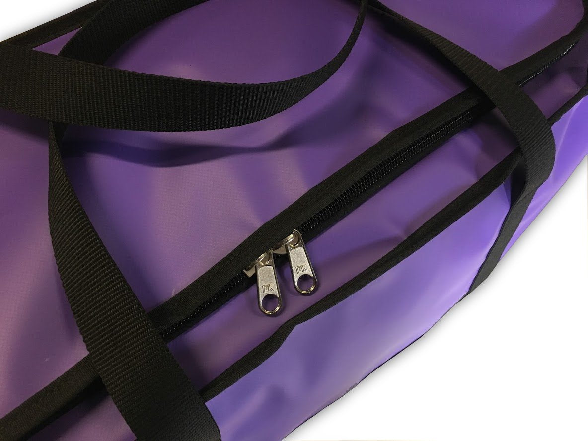Purple girls camping horse tack gear bag