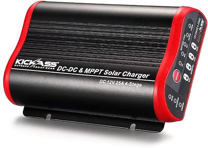 KickAss DCDC MPPT Solar Battery Charger 12V-24V 25A