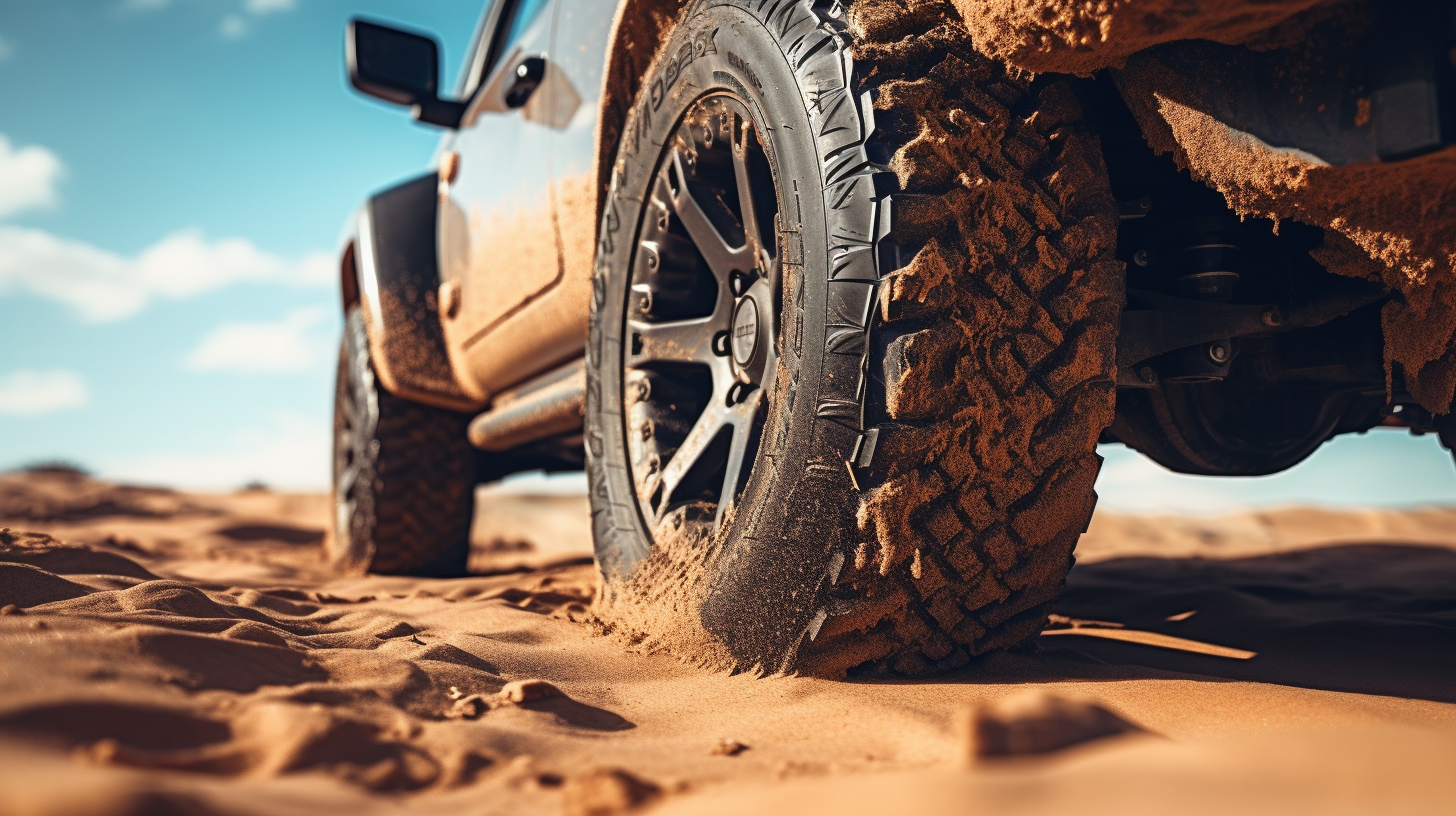 The Art of Driving in Soft Sand with Four Wheel Drives and Offroad Caravans