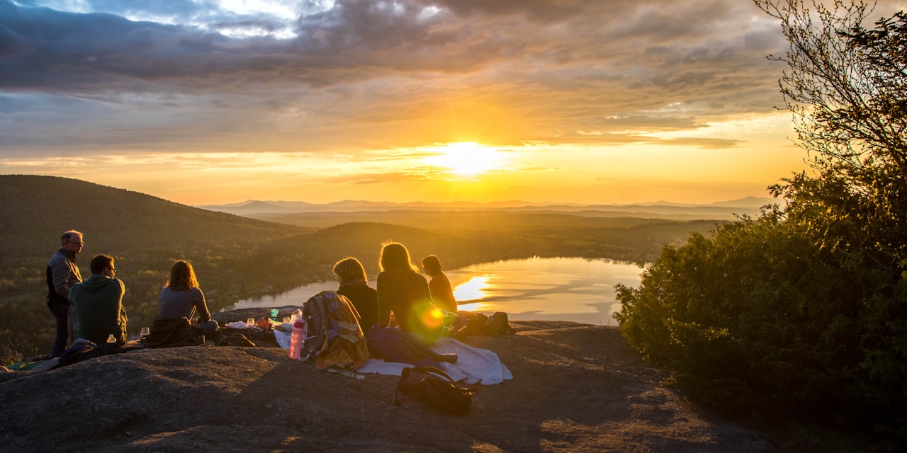 Remote Australian landscape at dawn — off-grid adventure with satellite internet