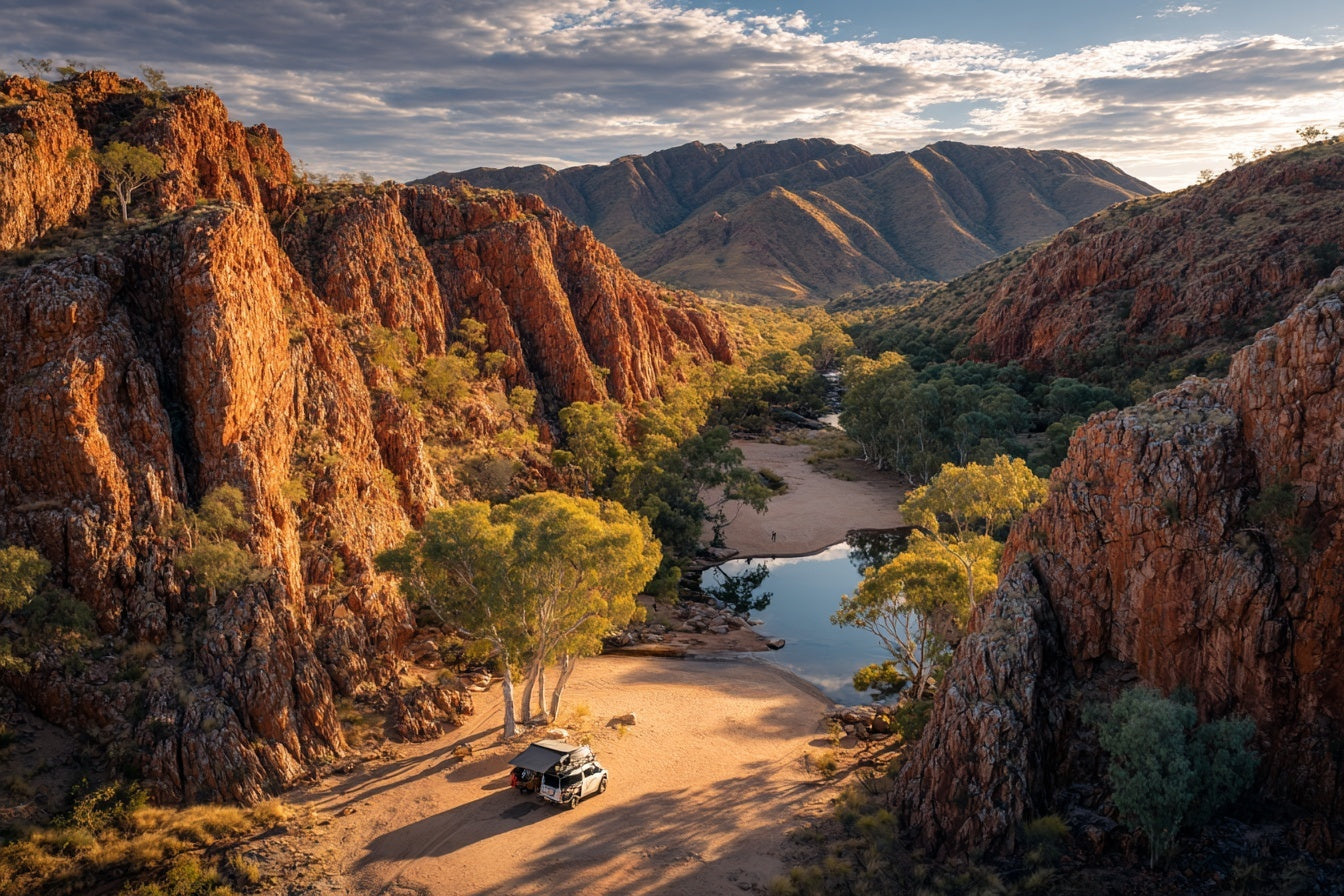 The West MacDonnell Ranges (Tjoritja): The Complete Camping, Caravan and 4WD Guide for Central Australia | Outcamp