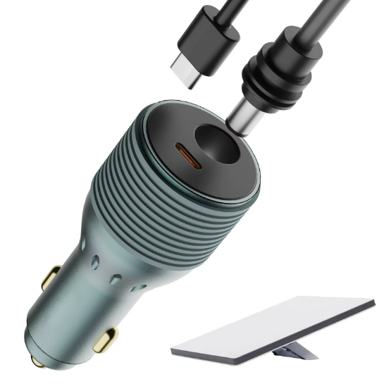 Starlink Mini 2-in-1 Car Adapter - 135W DC Step-Up + USB-C PD 45W | 12V Cigarette Lighter