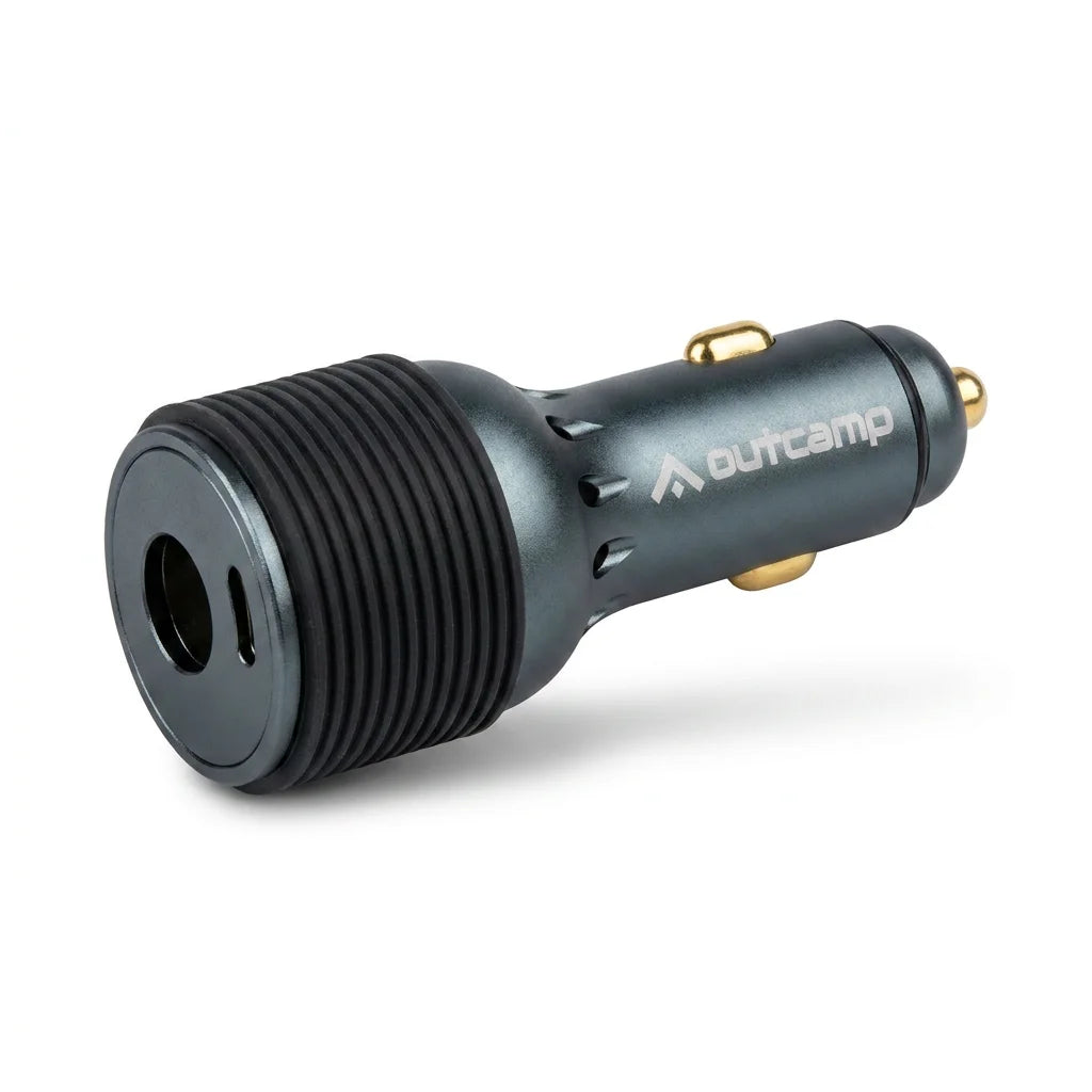 Outcamp 135W cigarette lighter plug Starlink Mini - product studio shot