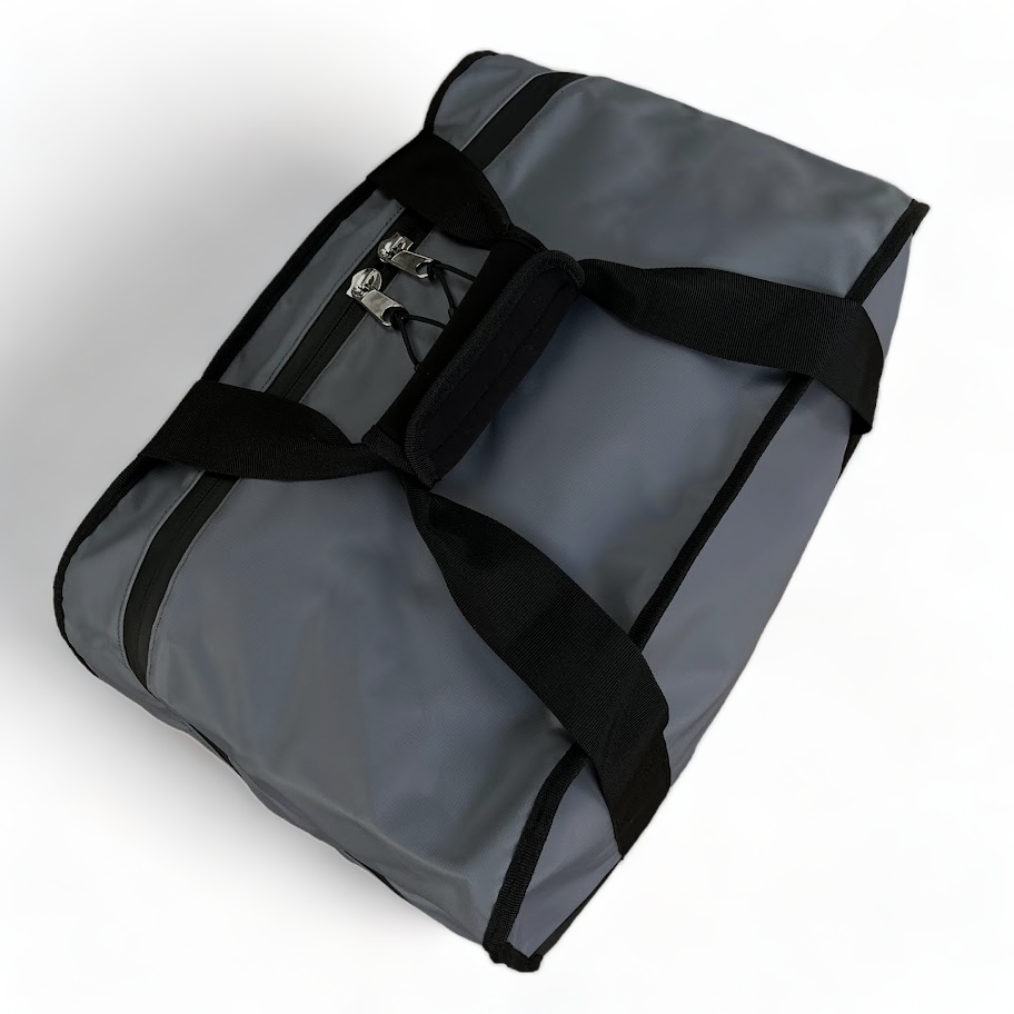 Durable PVC generator bag with abrasion-resistant black base