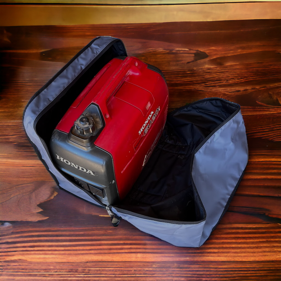 Cromtech generator bag with reinforced edges for rugged travels
