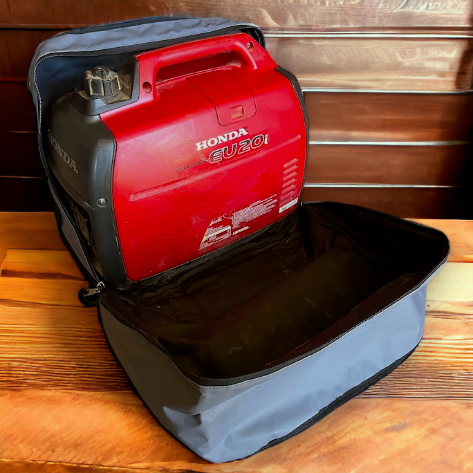 Protective bag for Cromtech Outback generators, designed for 4x4 challenges