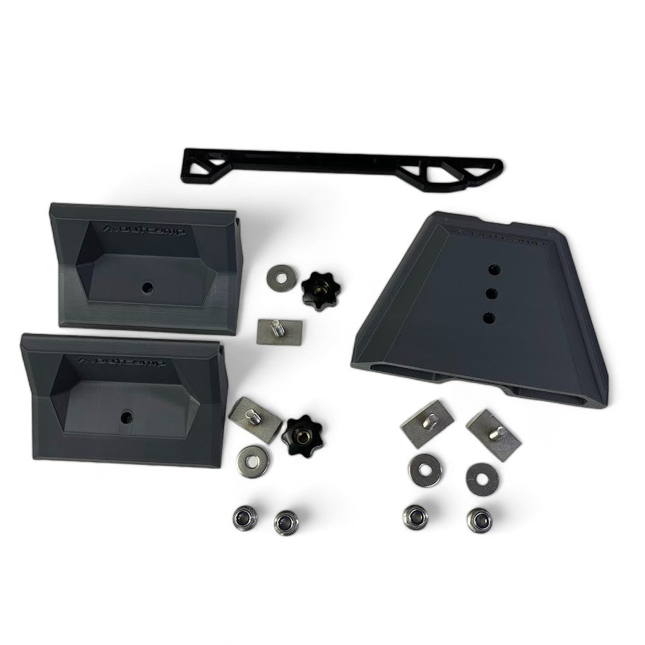 Starlink Gen 3 V4 flat mount for roof rack on 4x4