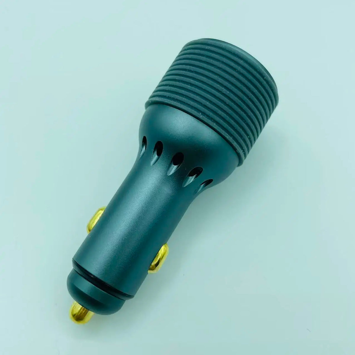 Starlink Mini 2-in-1 car adapter angled view