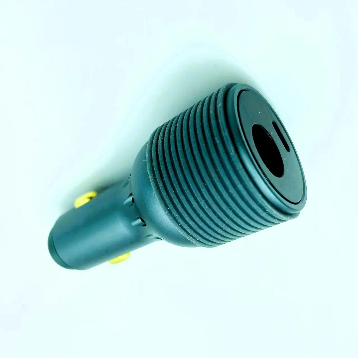 Starlink Mini 2-in-1 car adapter clean angled shot