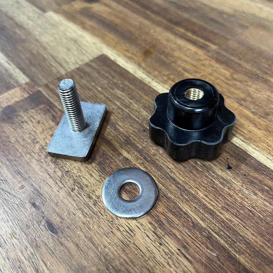 Stainless steel mounting Bolt and knob