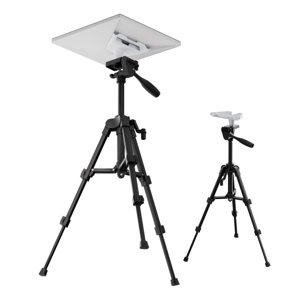 Starlink Mini portable extendable tripod with custom clip-in adapter by Outcamp