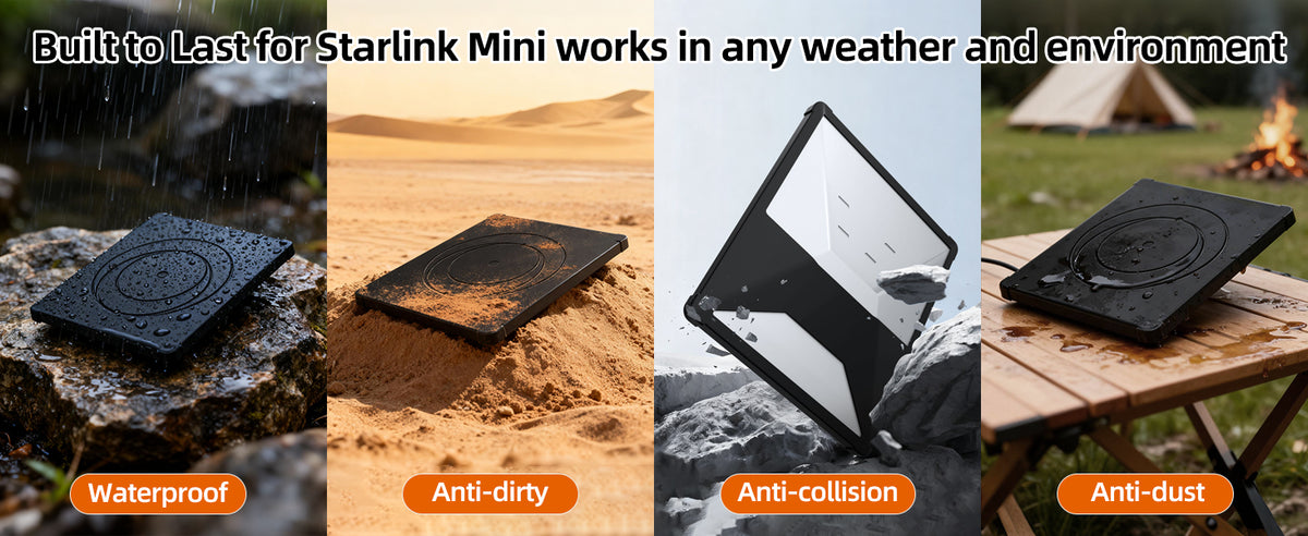 Starlink Mini silicone cover key features