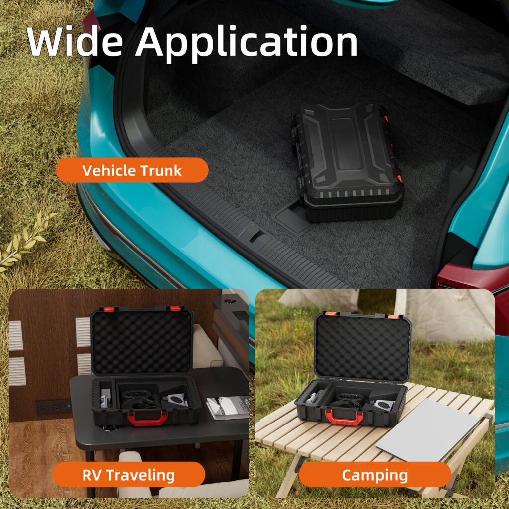 Starlink Mini travel case with custom interior padding
