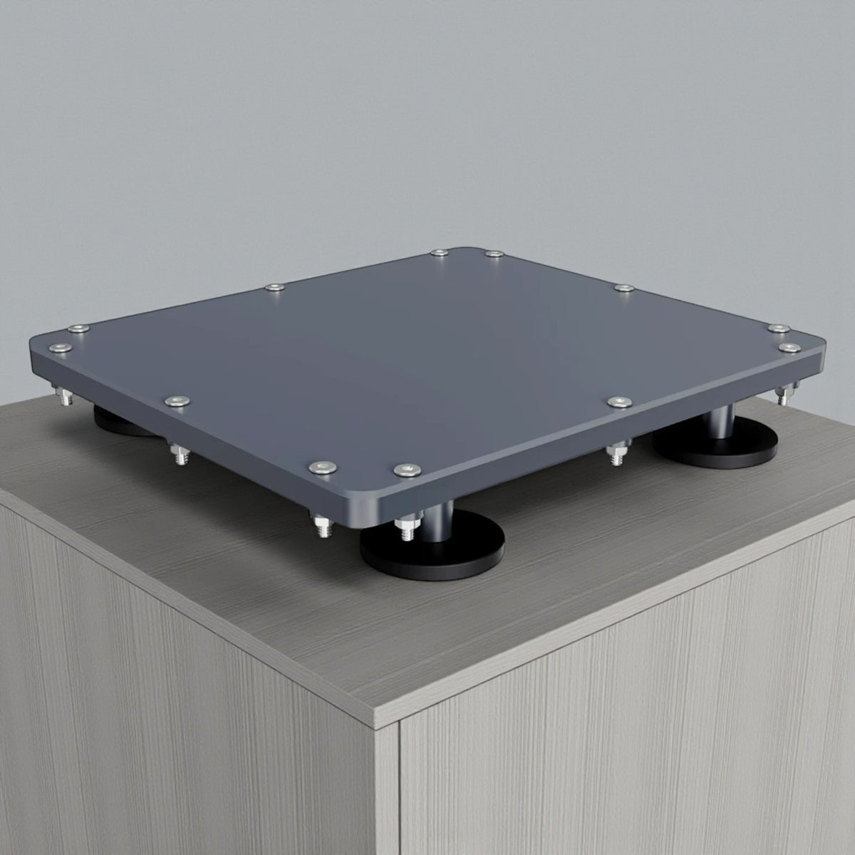 Starlink Mini dish secured inside MagLock Pro alloy cradle