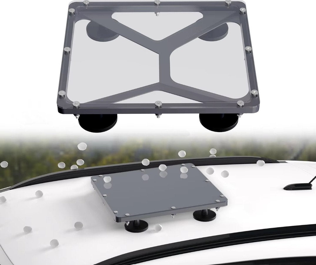 Outcamp MagLock Pro mount with polycarbonate shield providing 360-degree protection