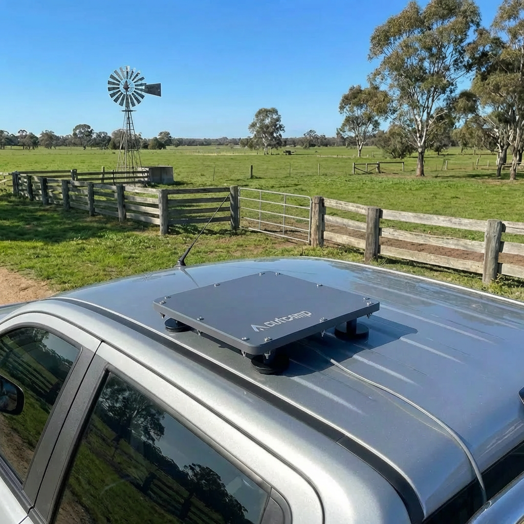 MagLock Pro Magnetic Vehicle Mount for Starlink Mini | Outcamp 4WD