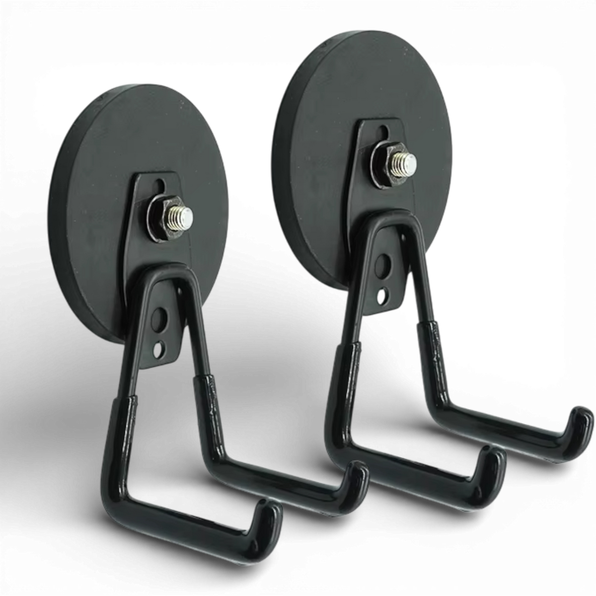 Rubber coated magnetic hook for camping and 4x4 use