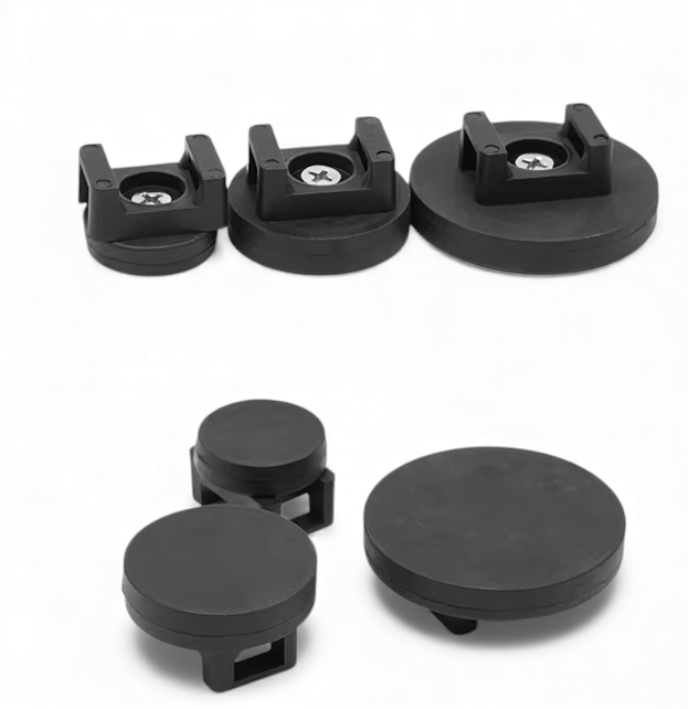 Magnetic cable tie mount compared across 22mm 31mm 43mm sizes