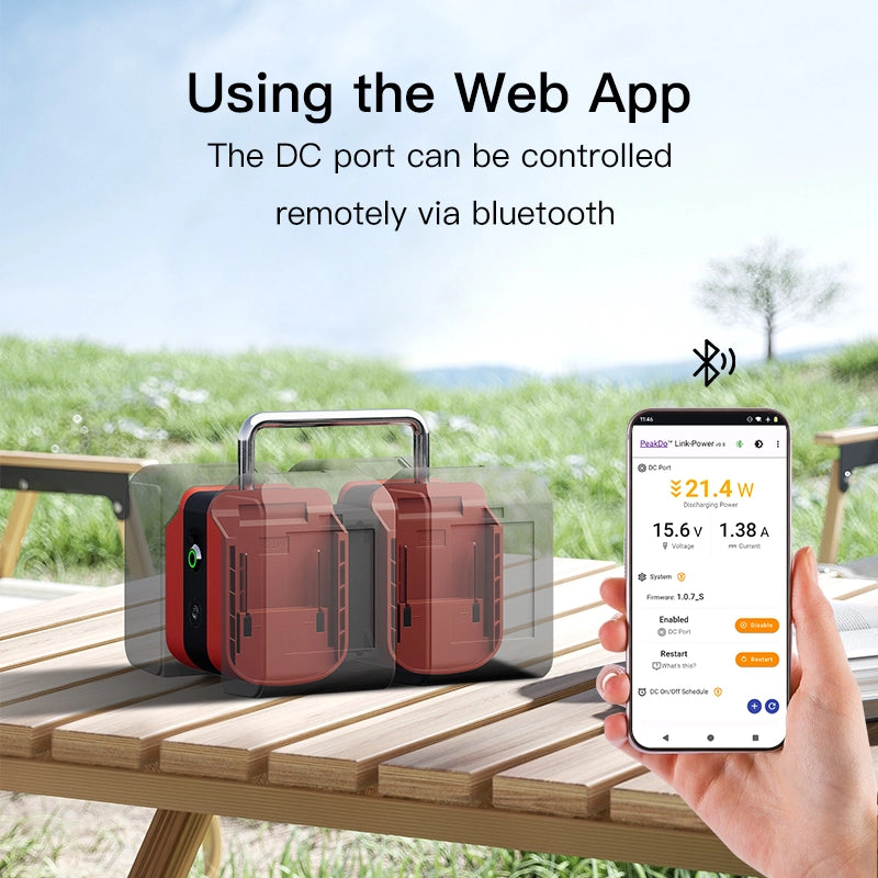 PeakDo Starlink Mini power dock Makita LXT compatible