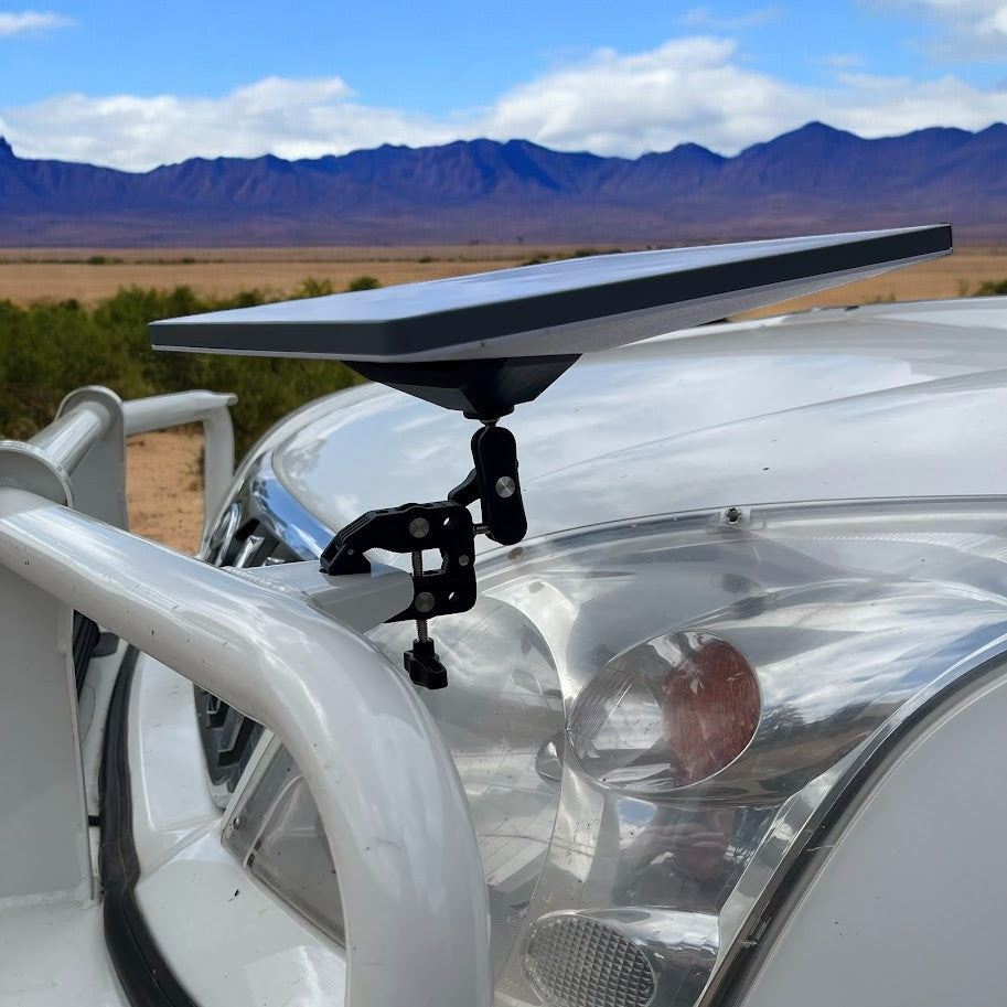 universal mounting kit for caravan travel for the starlink mini