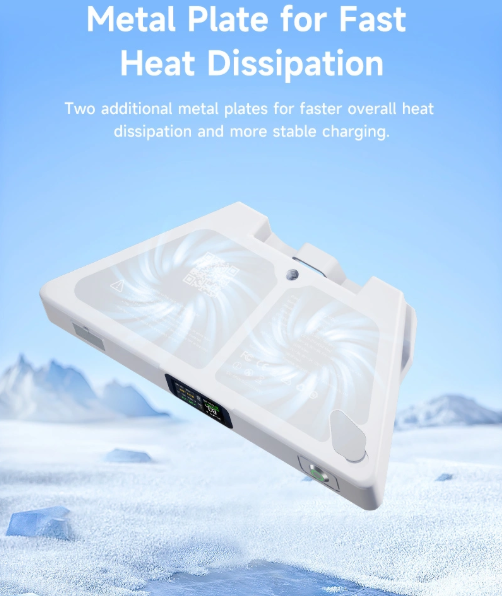 PeakDo LinkPower 2 dual metal plates for fast heat dissipation and stable charging