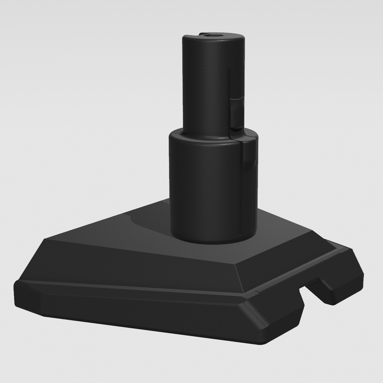 Spacetek custom pole mount for Starlink Mini satellite dish