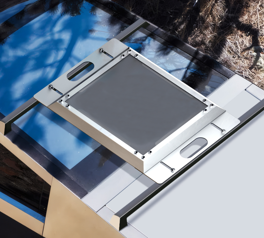 Stainless Steel mount for the starlink mini to fit roof bars or roof racks