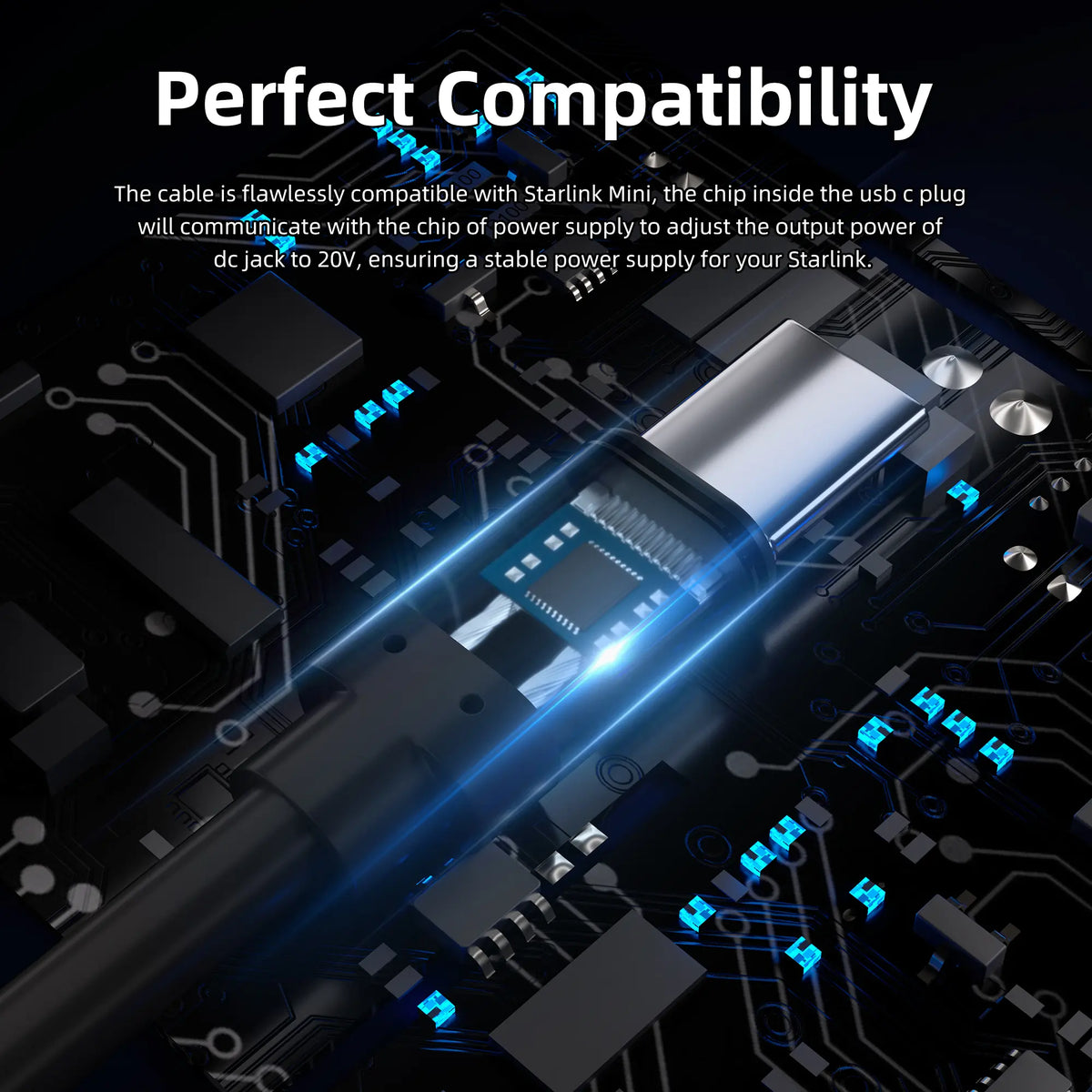 Starlink Mini USB C Poer Cable