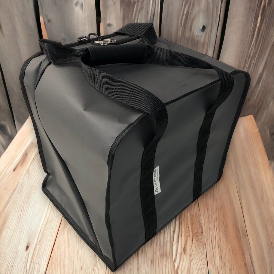 Easy-to-clean PVC Fabric Carry Bag for camping toilets