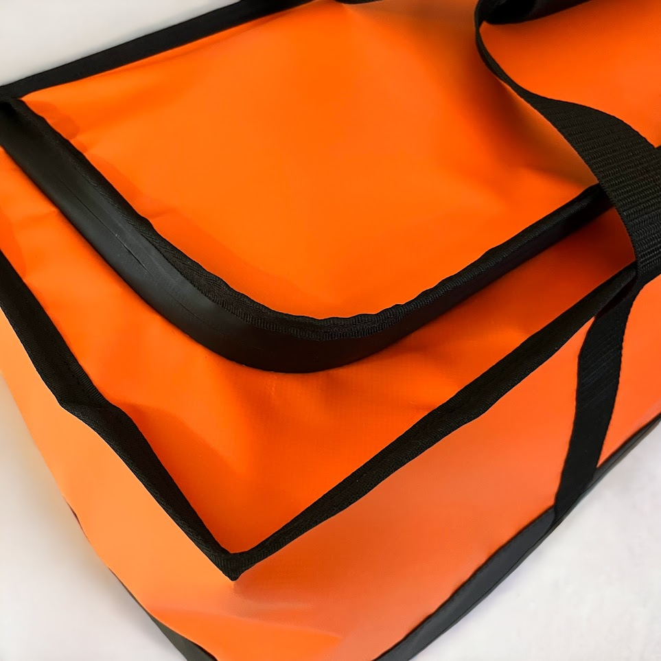 Waterproof zipper on Australian made PVC bag