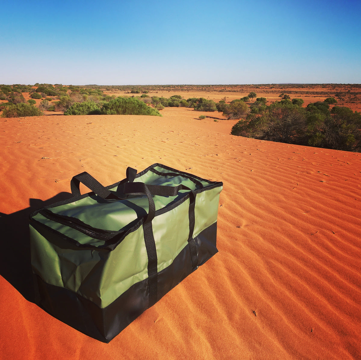 Custom made outback touring bag