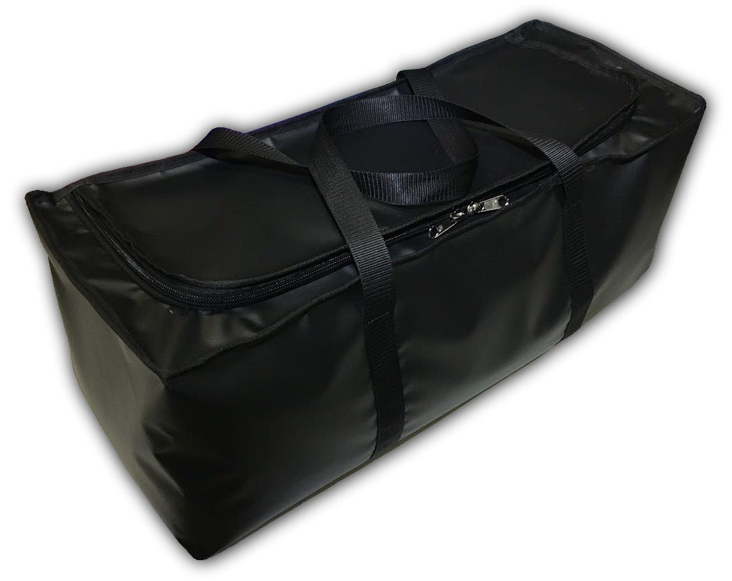 Black PVC Camping Bag